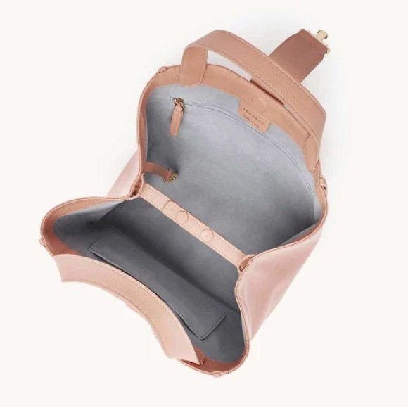 🆕 Senreve Rose Pink & Gold Strati Shopper with Removable Leather Shoulder Strap - Picture 12 of 16